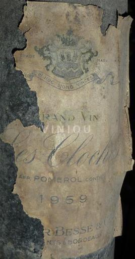 Bordeaux Pomerol Les Cloches 1959