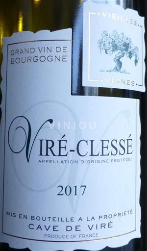 Bourgondië Mâcon en mâcon-dorpen Viré-Clessé Vieilles Vignes Vieilles Vignes 2017