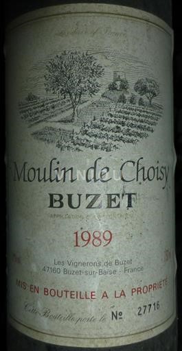 Sud-Ouest Buzet Moulin de Choisy 1989