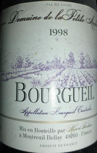 Vallée de la Loire Bourgueil Bourgueil 1988