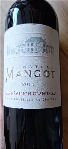 Bordeaux Saint-Émilion Grand Cru Château Mangot 2014