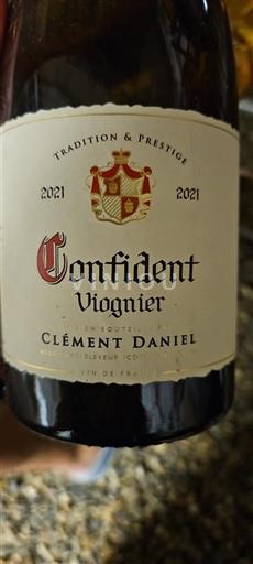Vallée du Rhône Clément Daniel Confident 2021
