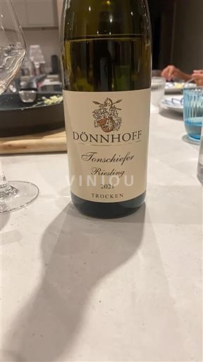 Nahe Non specificato Dönnhoff Tonschiefer Riesling 2021