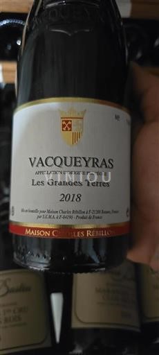 Valle del Rodano Vacqueyras Maison Charles Rébillon Les Grandes Terres 2018