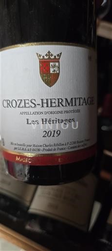 Valle del Rodano Crozes-Hermitage Maison Charles Rébillon Les Héritages 2019