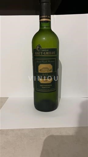 Bordeaux Blaye-Côtes-de-Bordeaux Château Haut-Grelot 2020
