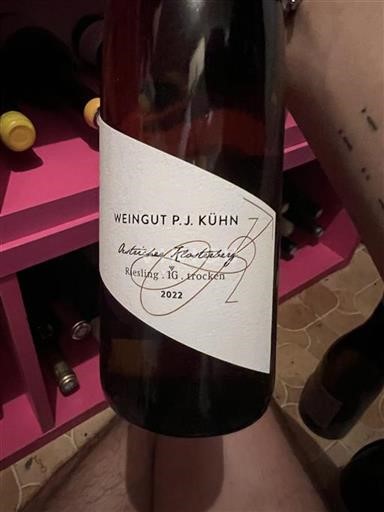 Rheingau Weingut P.J. Kühn Oestricher Klosterberg 2022