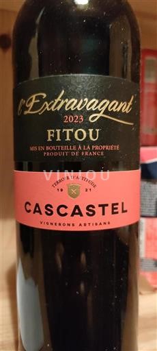Linguadoca Fitou Cascastel L'Extravagant 2023
