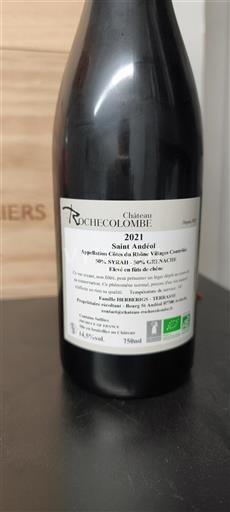 Rhône Valley Côtes du Rhône Villages Château Rochecolombe Saint Andéol 2021