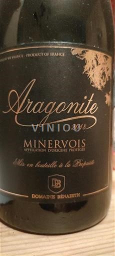 Languedoc Minervois Domaine Bénazeth Aragonite 2018