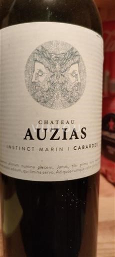 Languedoc Cabardès Château Auzias Instinct Marin 2021