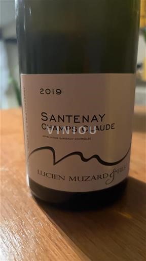 Bourgogne Santenay Lucien Muzard & Fils Champs Claude 2019