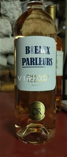 Vin Rosé sec Beaux Parleurs Charles & César Non millésimé France Bordeaux AOC
