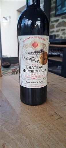 Bordeaux Blaye-côtes-de-bordeaux Château Monseigneur 2015