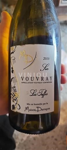 Valle della Loira Vouvray Maison Darragon Les Tuffes 2018