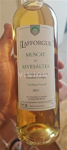 Roussillon Muscat de Rivesaltes Château Lafforgue 2015
