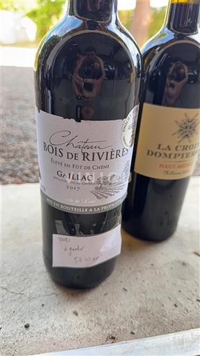 Sydvestfrankrig Gaillac Château Bois de Rivières 2017