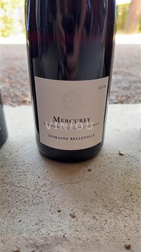 Bourgogne Mercurey Premier Cru Domaine Belleville Clos L'Evêque 2019