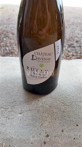 Bourgondië Rully Premier Cru Château Davenay Meix Cadot 2016