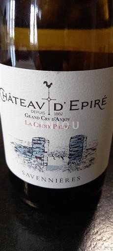 Valle del Loira Savennières Château Épiré La Croix Picot Sin añada