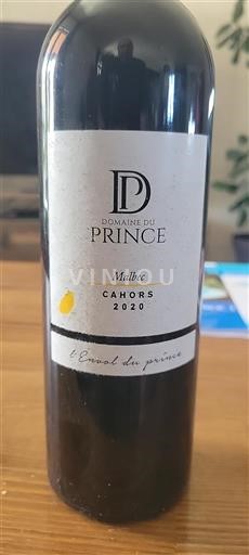 Sudoeste Cahors Domaine Prince l'Envol du Prince 2020
