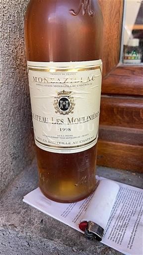 Sydvestfrankrig Monbazillac Château Les Moulières 1998