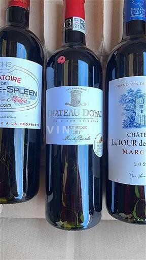 Bordeaux Haut-Médoc Cru Bourgeois Château Doyac 2011