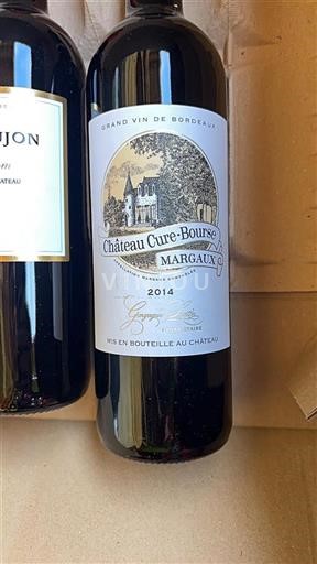 Bordeaux Margaux Château Curé-Bourse 2014