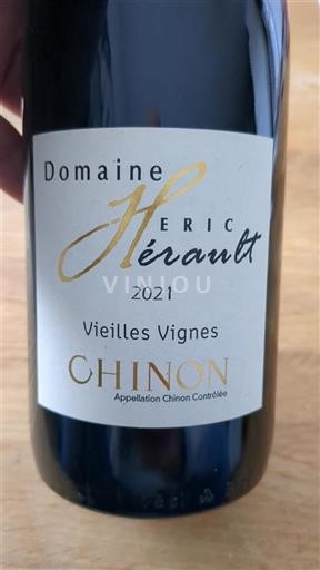 Loirevallei Chinon Domaine Éric Hérault Vieilles Vignes 2021