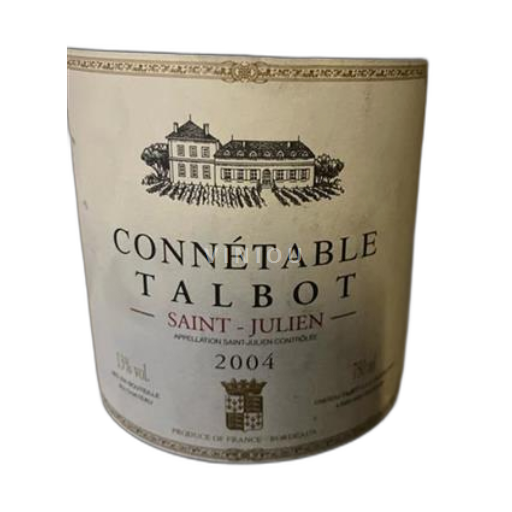Bordeaux Saint-Julien Talbot Connetable Talbot 2004