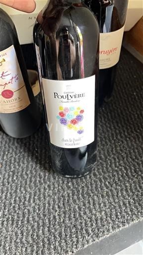 Sydvestfrankrig Pécharmant Château Poulvère Sur le Fruit Ikke årgangsbestemt