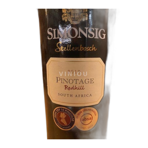 Región Costera Stellenbosch Simonsig Redhill Pinotage 2019