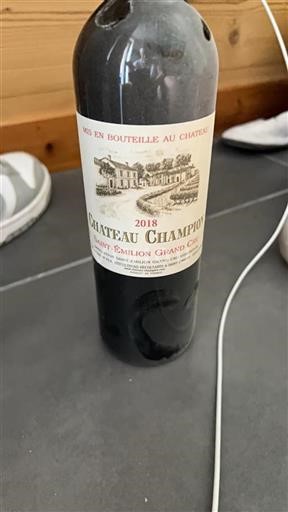 Bordeaux Saint-Émilion Grand Cru Grand Cru Château Champion 2018