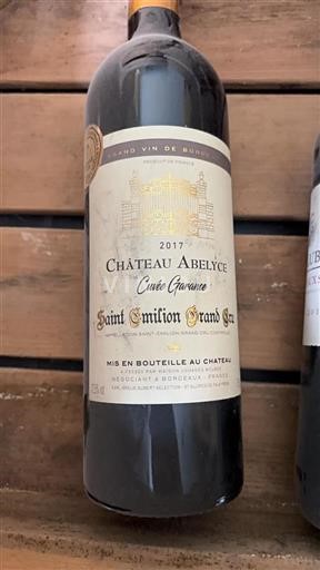 Bordeaux Saint-Émilion Grand Cru Grand Cru Château Abelyce Garance 2017