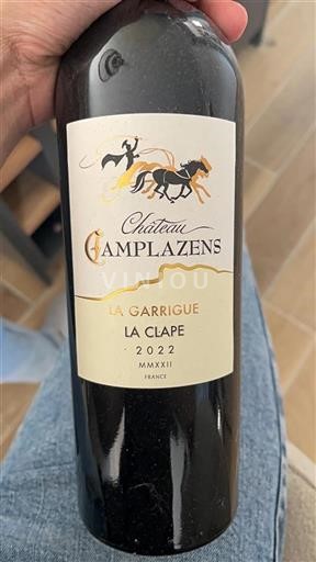 Languedoc La Clape Château Camplazens La Garrigue 2022