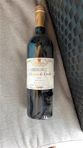 Bordeaux Haut-Médoc Château Coudot L'Excellence 2018