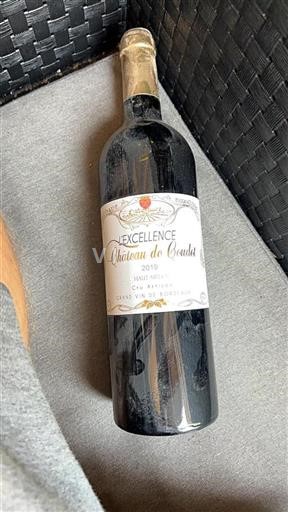 Bordeaux Haut-Médoc Château Coudot L'Excellence 2019