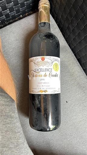 Bordeaux Haut-Médoc Château Coudot L'Excellence 2015