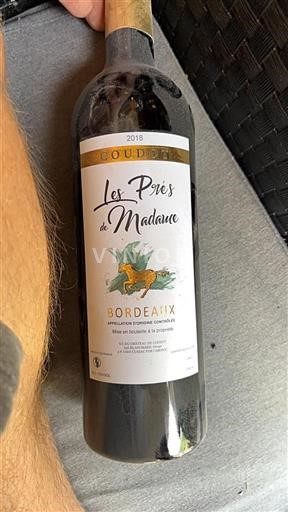 Bordeaux Coudot Les Prés de Madame 2018