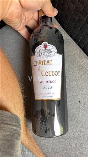 Bordeaux Haut-Médoc Château Coudot 2012