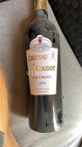 Bordeaux Haut-Médoc Château Coudot 2019