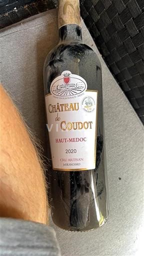 Bordeaux Haut-Médoc Cru Artisan Château Coudot 2020