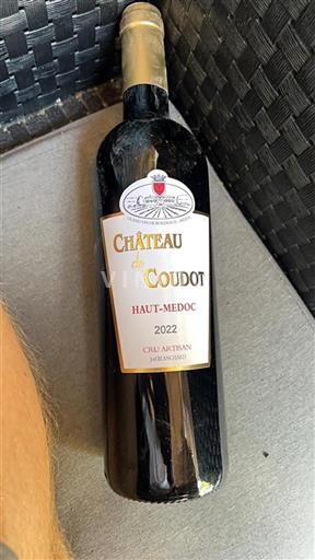 Bordeaux Haut-Médoc Château Coudot 2022