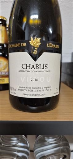 Bourgondië Chablis Domaine L'Érable 2018