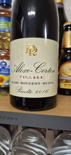 Bourgogne Aloxe-Corton Village Marc Rougeot-Dupin 2016