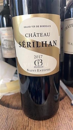 Bordeaux Saint-Estèphe Cru Bourgeois Château Sérilhan 2017