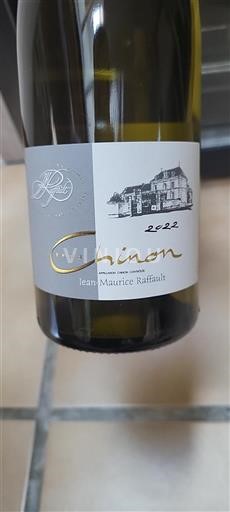 Vallée de la Loire Chinon Jean-Maurice Raffault 2022