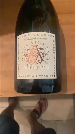 Burgundy Viré-clessé Les Vignes Adélie Quintessence 2019