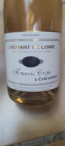 Valle della Loira Crémant-de-Loire François Cazin 2021