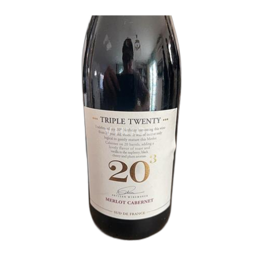 Languedoc a Roussillon Pays d'Oc Vignobles Canet Triple Twenty 2023